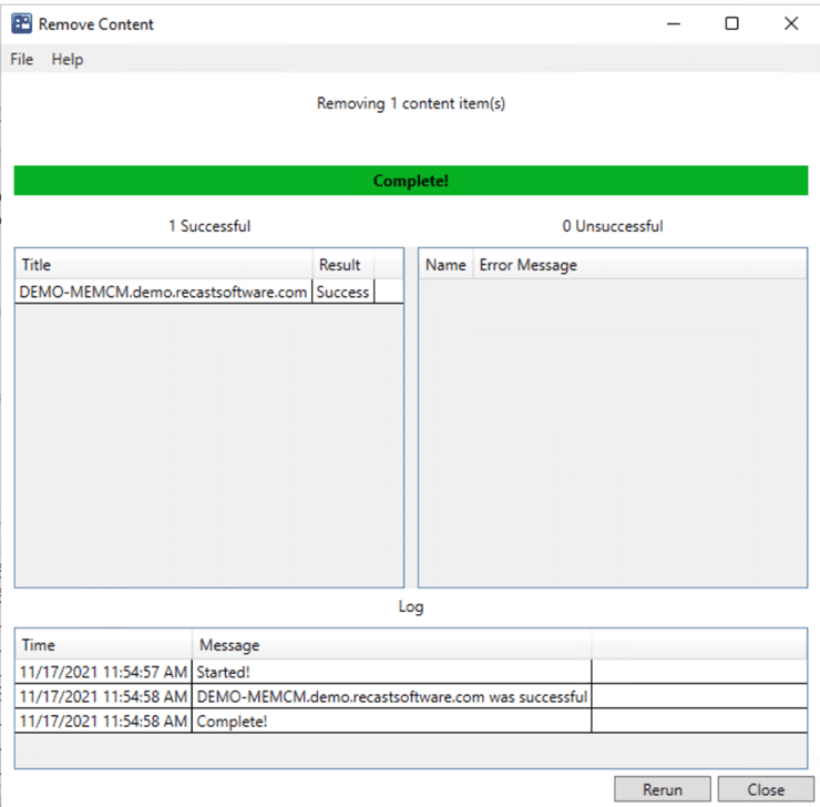 How to Remove Content from Distribution Points with Right Click Tools