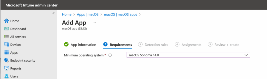 Deploy DMG Applications - App Requirements