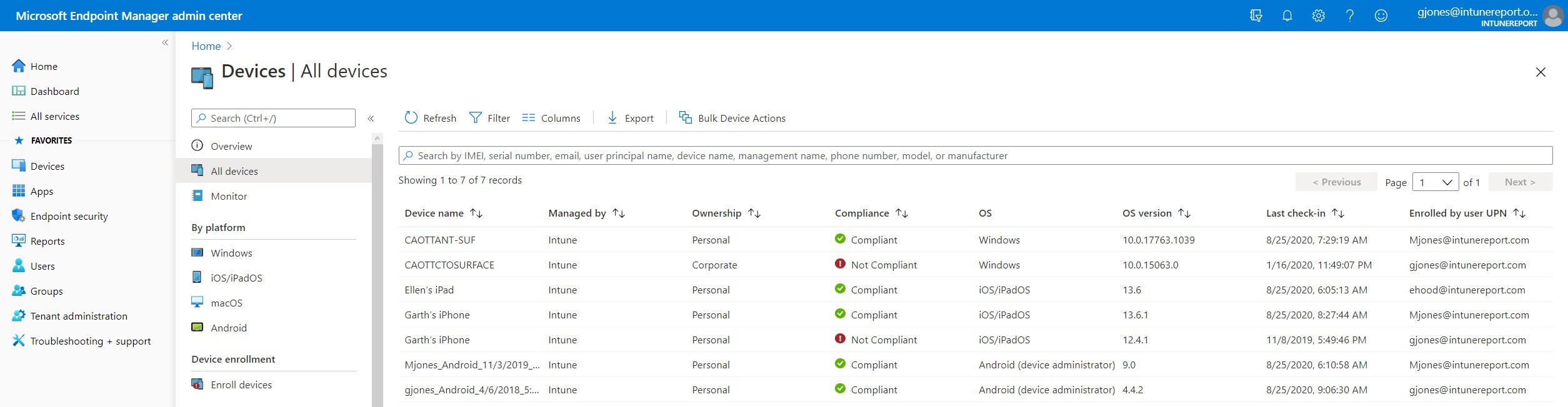 MEM Intune and Power BI
