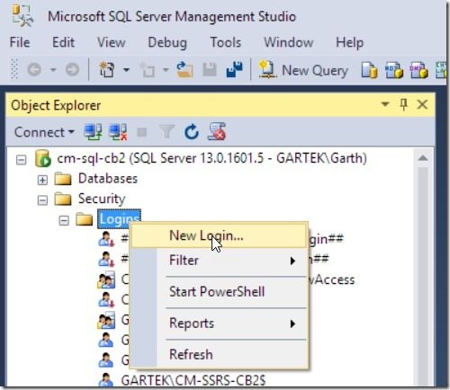 How to Create a SQL Server Computer Account Login-New Login How to Create a SQL Server Computer Account Login-New Login