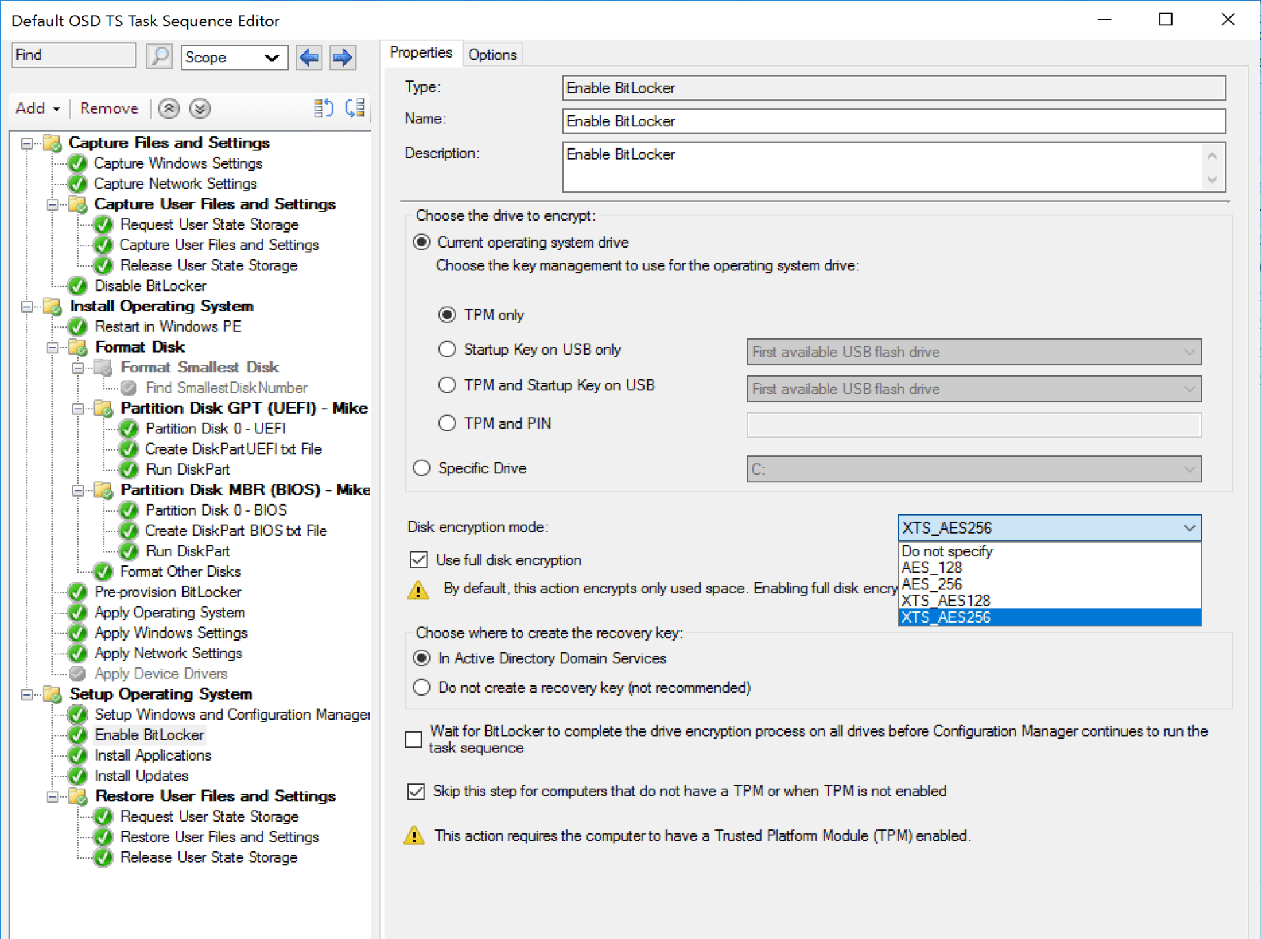 Enable Bitlocker 1