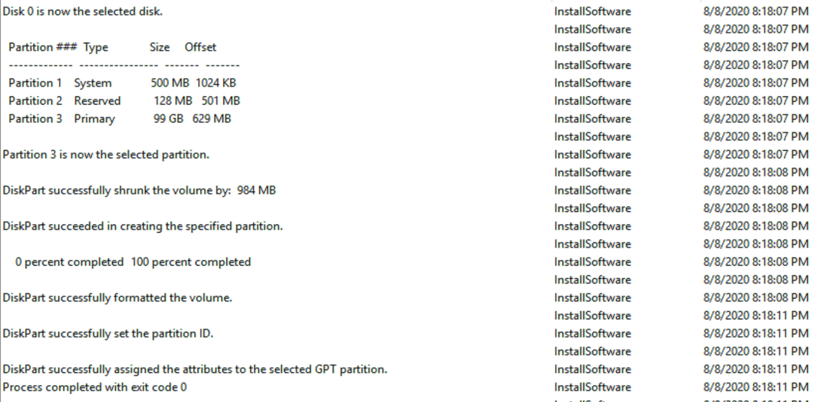 Format Disk 16