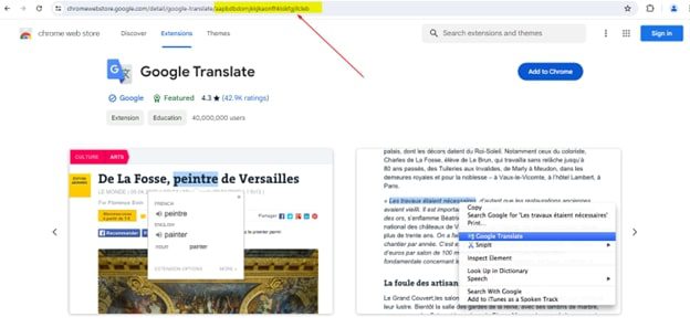 Browser Extensions via Intune - extension ID