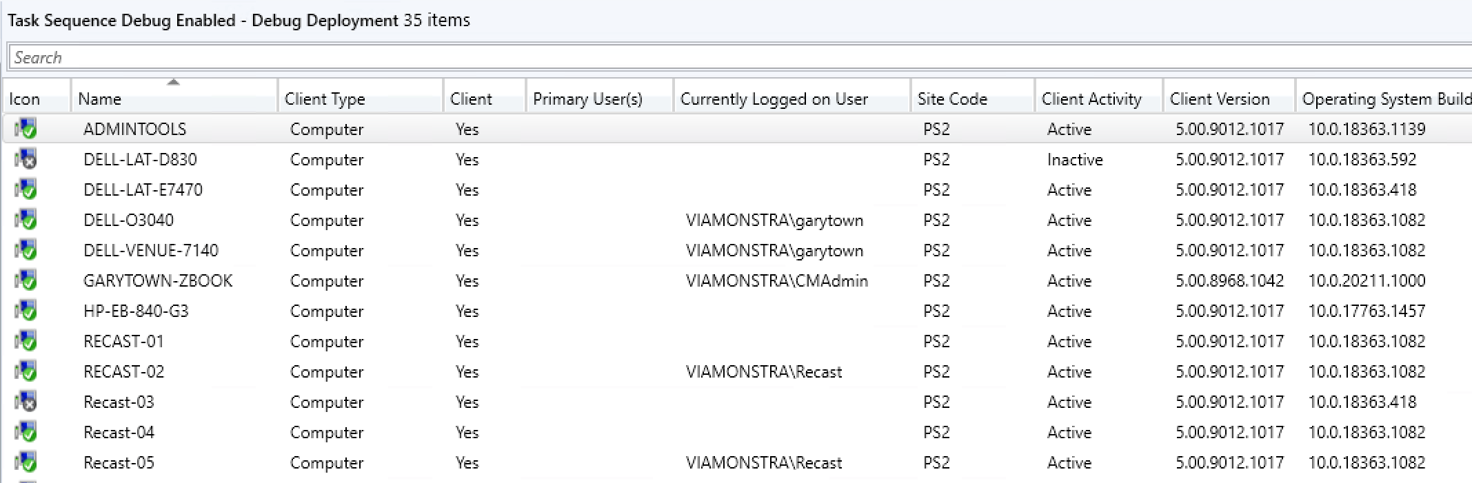 TS Debug 5