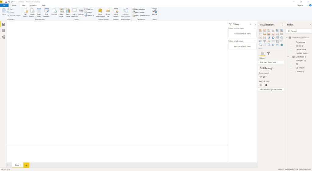 MEM Intune and Power BI - Design