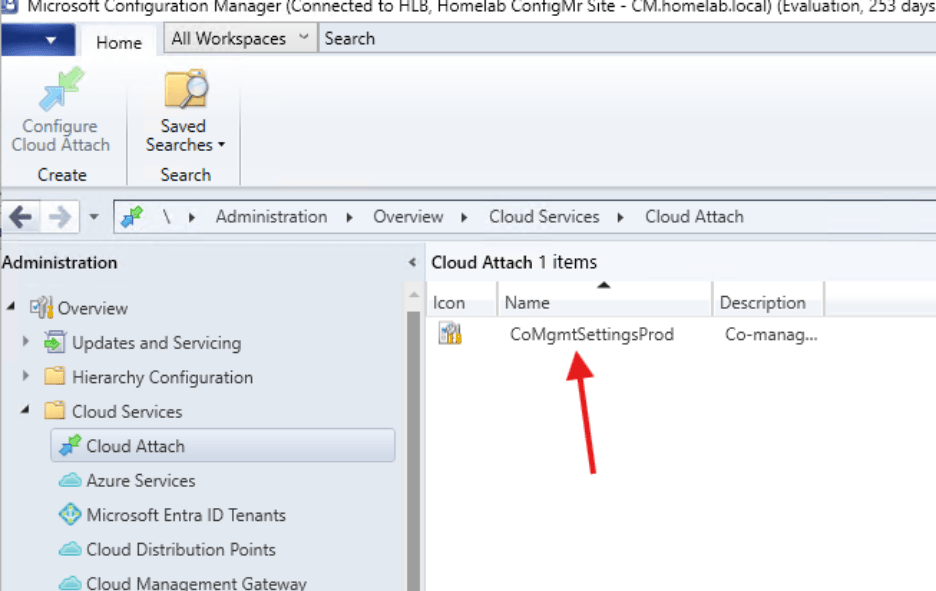 Cloud Attach - Cloud Attach Settings