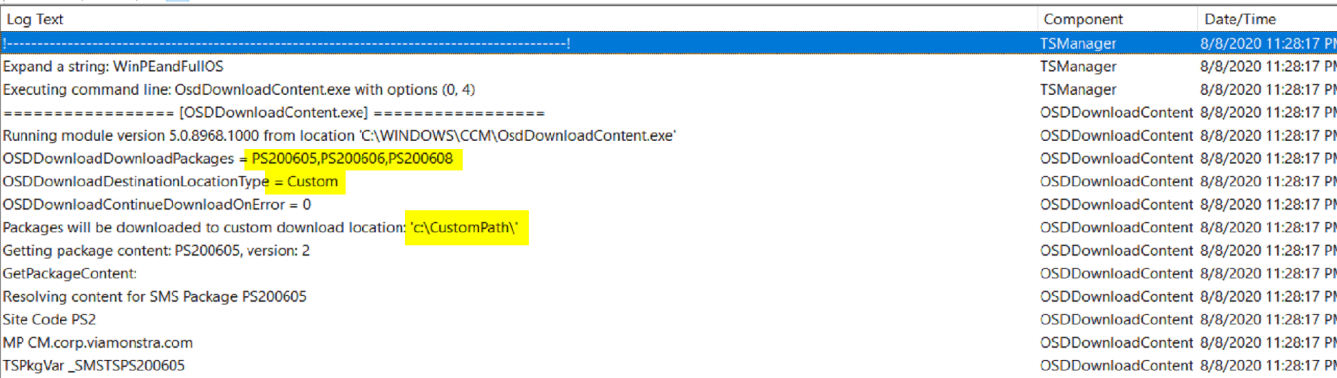 Download Package Content 9
