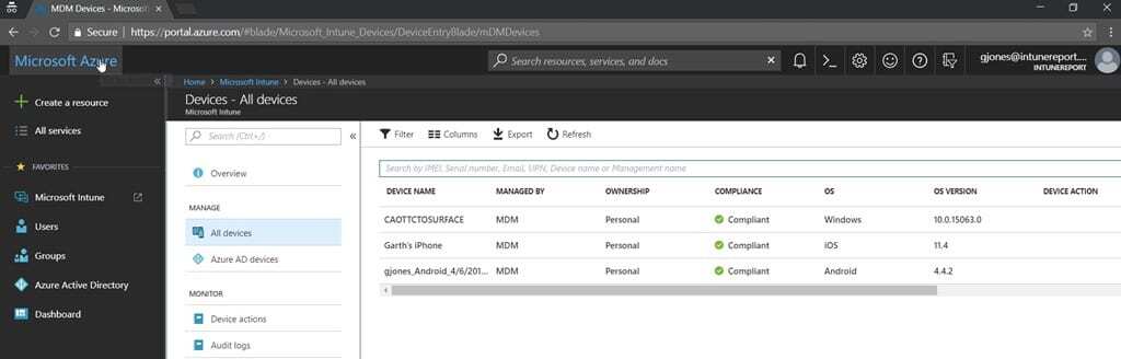 Remove Intune - All Devices