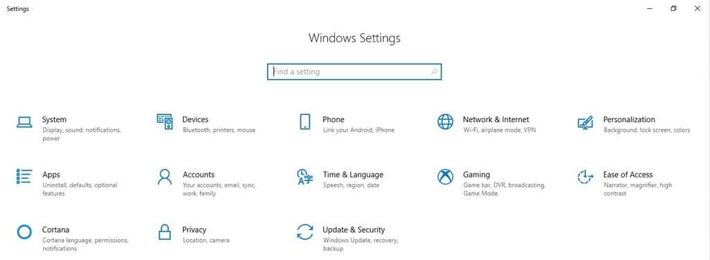 Remove Intune - Windows Settings