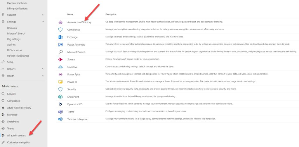 Azure Tenant ID - Azure Active Directory Link
