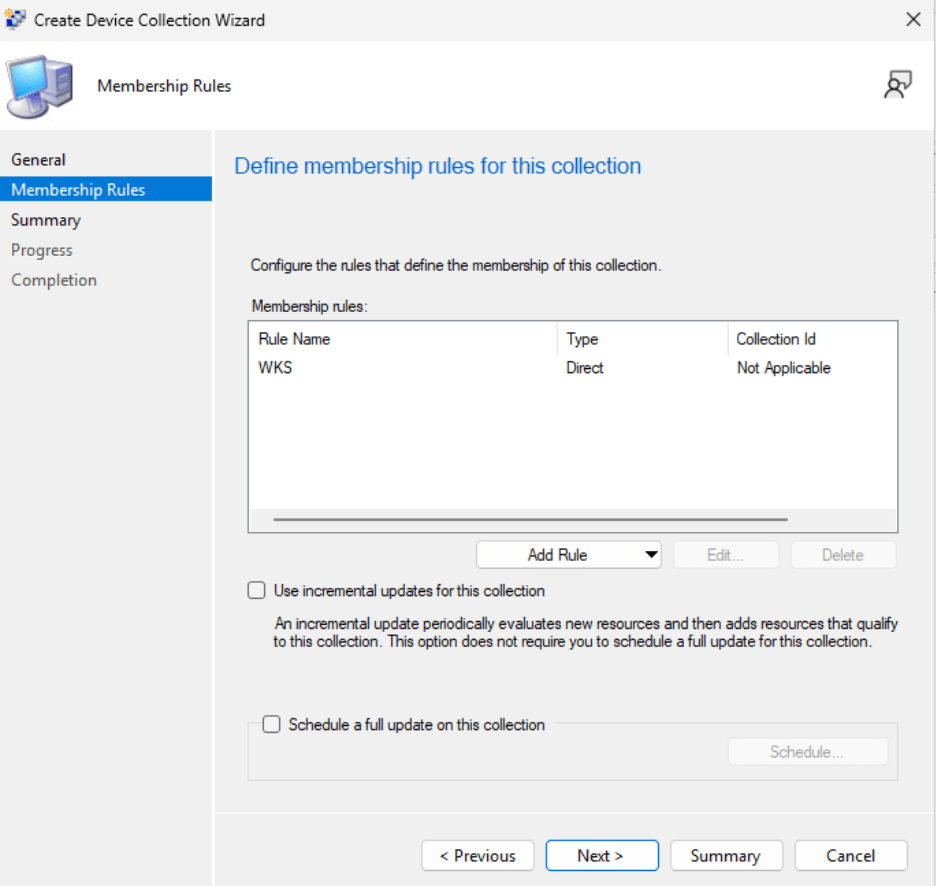 Cloud Attach - Collection Membership Rules