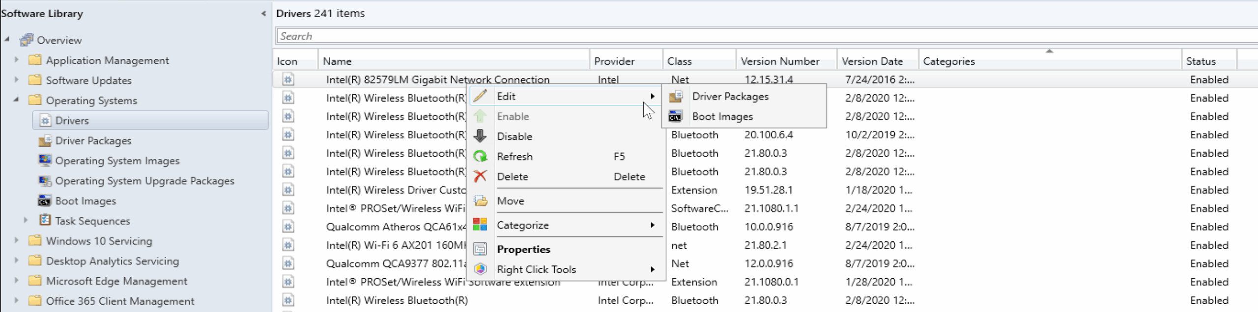 Driver Packages 13