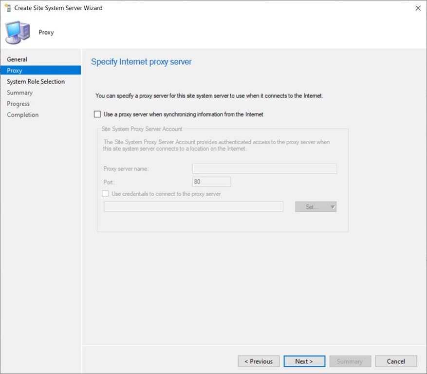Power BI Report Server as a ConfigMgr Reporting Services Point - Create Site System Server Wizard-Proxy Node Power BI Report Server as a ConfigMgr Reporting Services Point - Create Site System Server Wizard-Proxy Node
