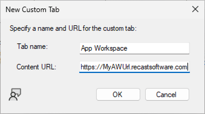 enter URL