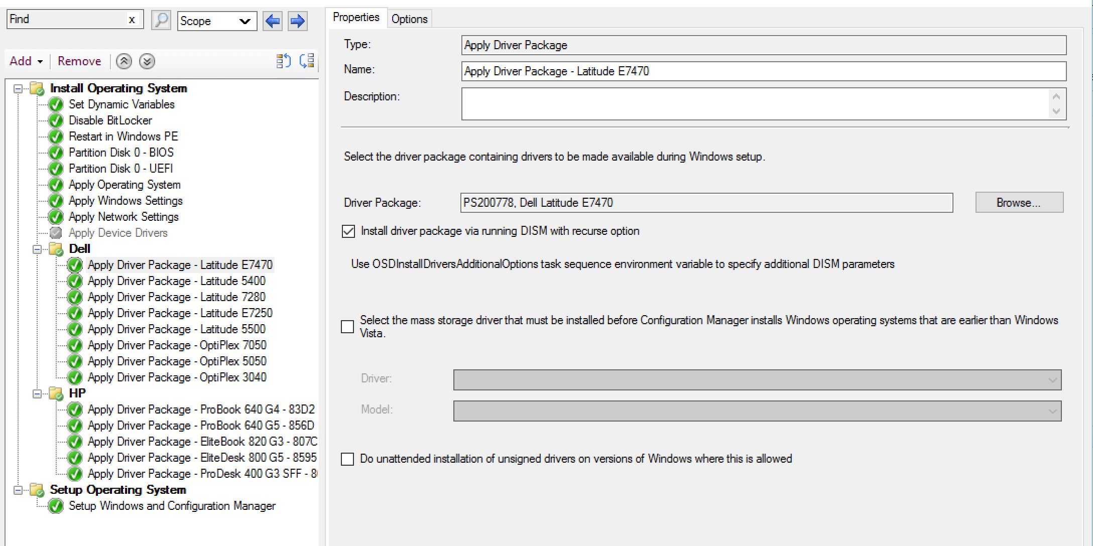 Apply Drivers Package 01