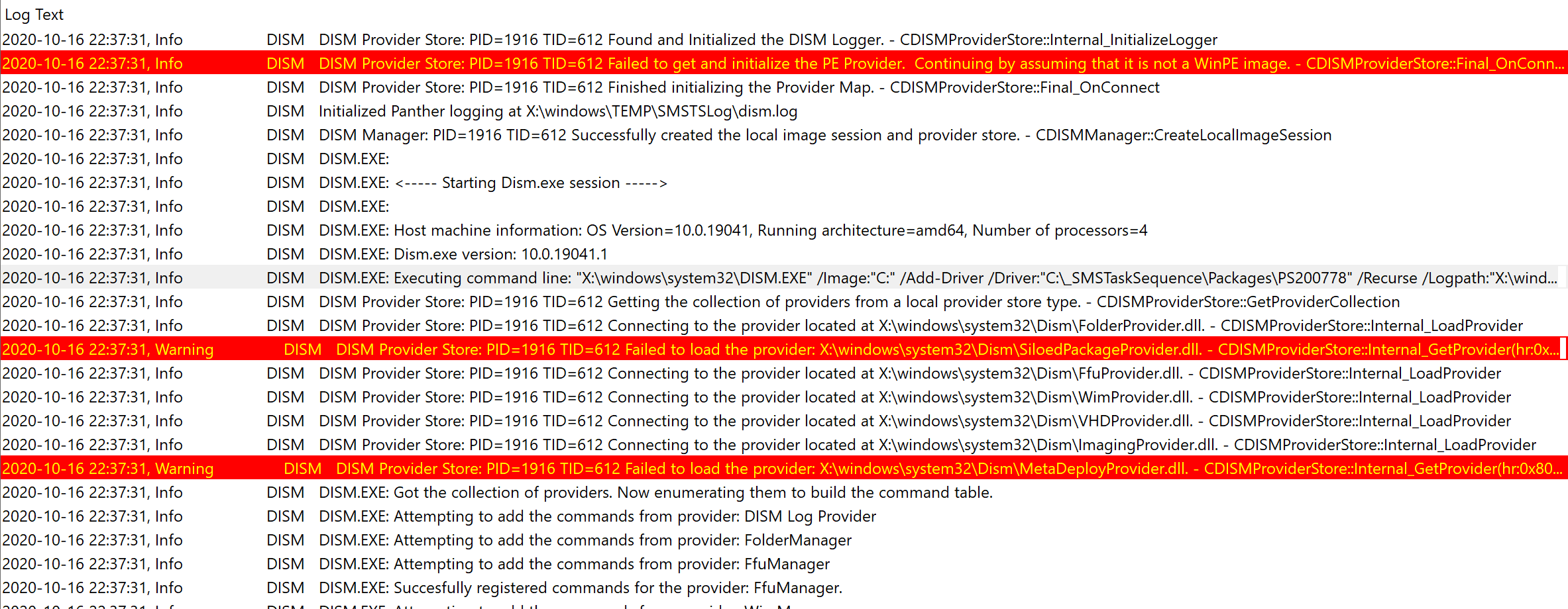 Apply Drivers Package 08