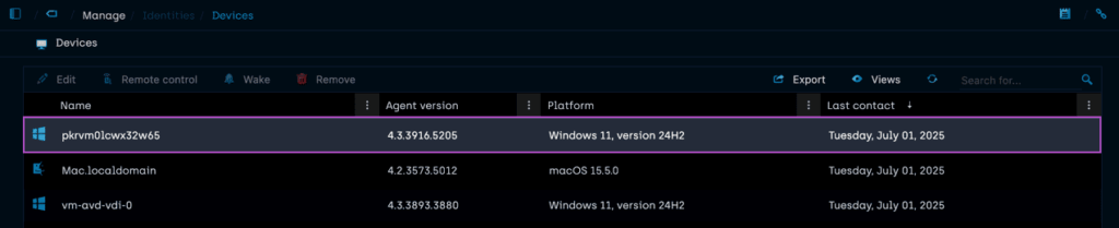 A PowerShell script inside the Packer build installs the Application Workspace agent, registers the VM in a zone, and kicks off deployment. 