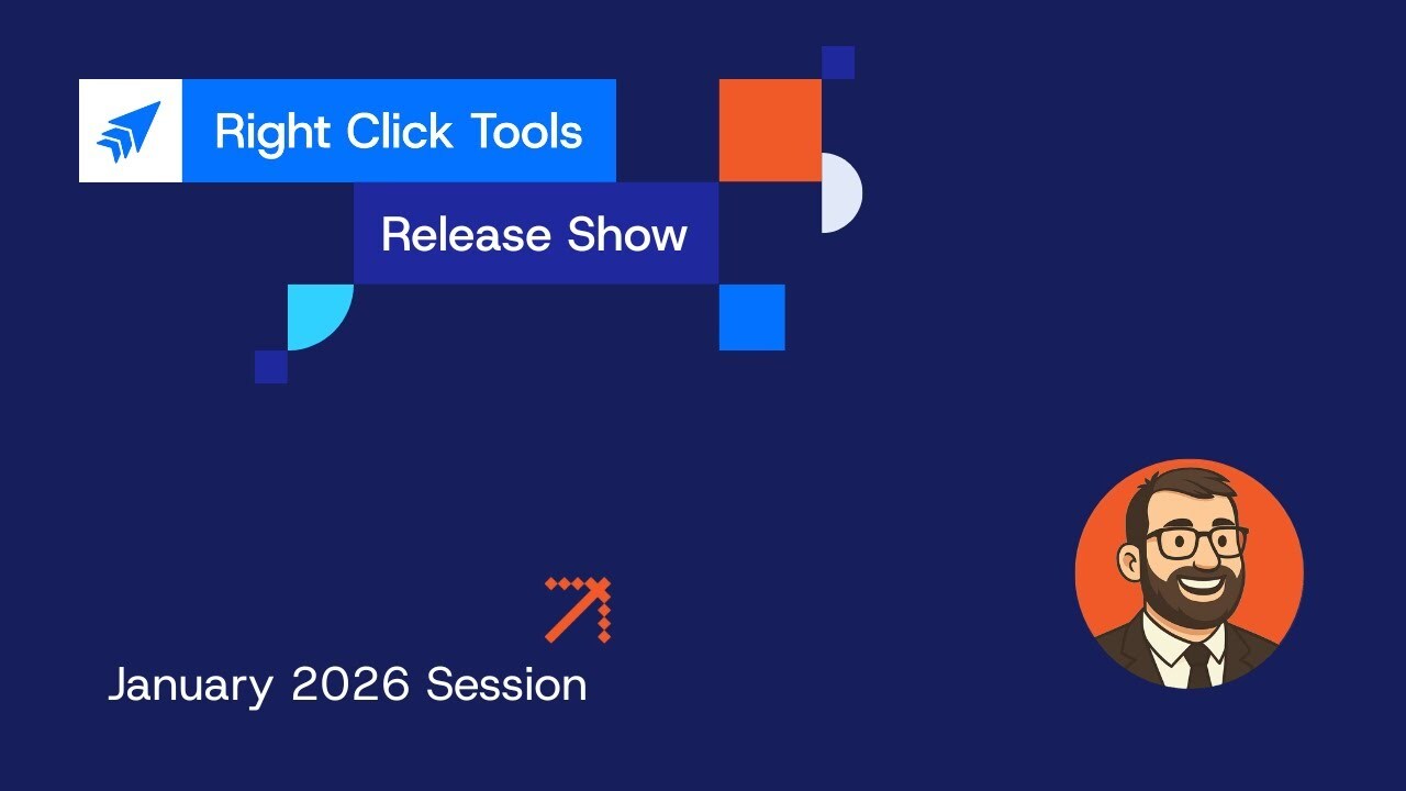 Right Click Tools Release Show | January 2026