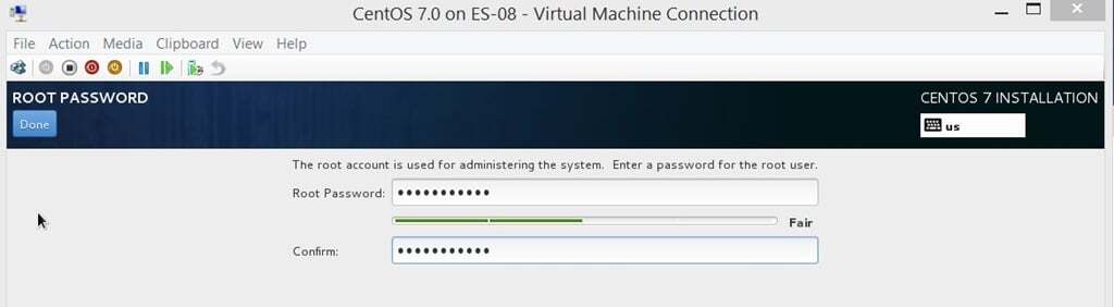 How to Install a CentOS 7 Linux Virtual Machine-Set Root Password How to Install a CentOS 7 Linux Virtual Machine-Set Root Password