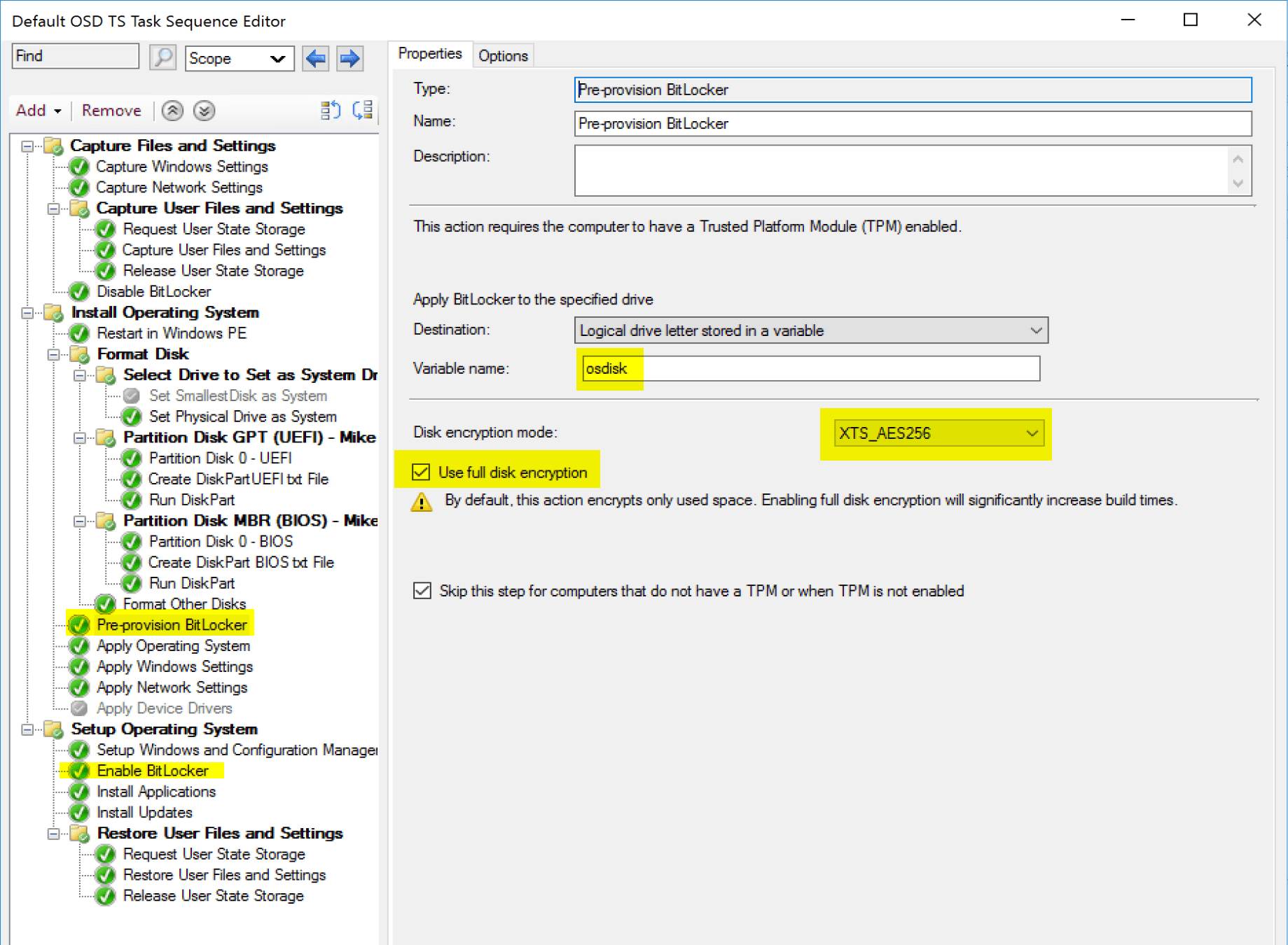 Enable Bitlocker 1a
