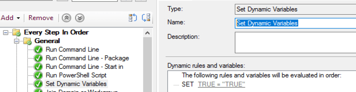 Dynamic Variables 1