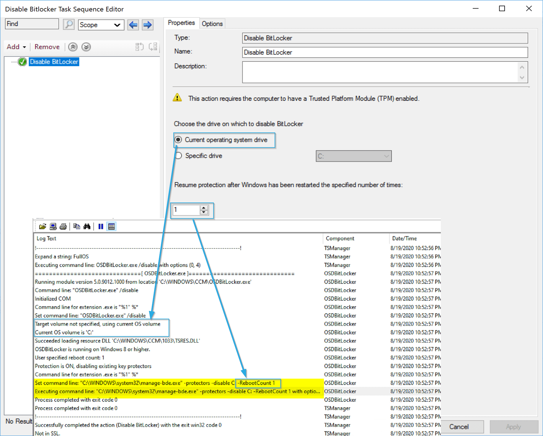 Disable Bitlocker 1