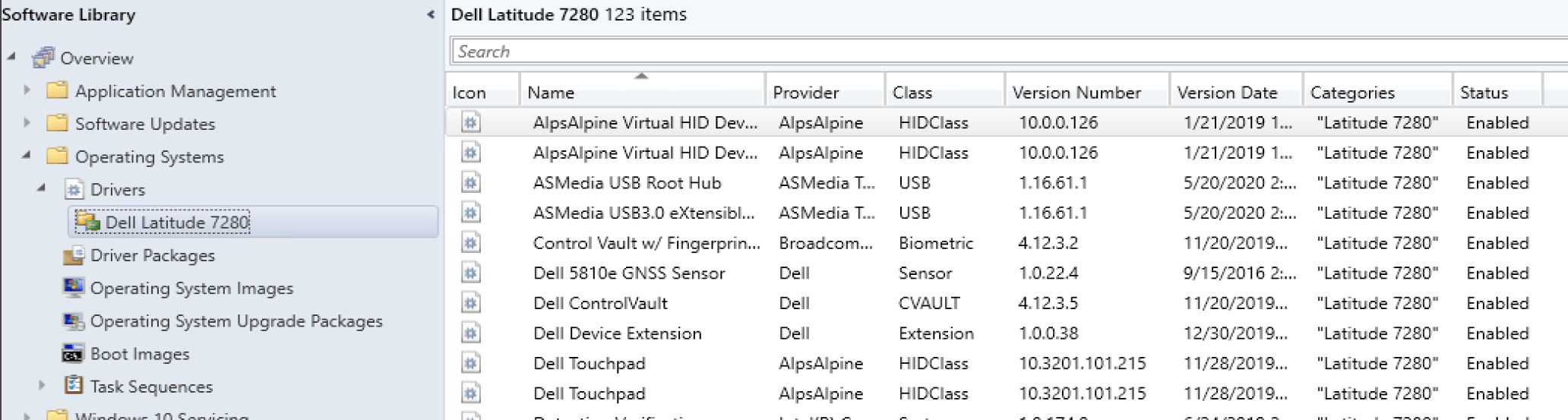 Driver Packages 15