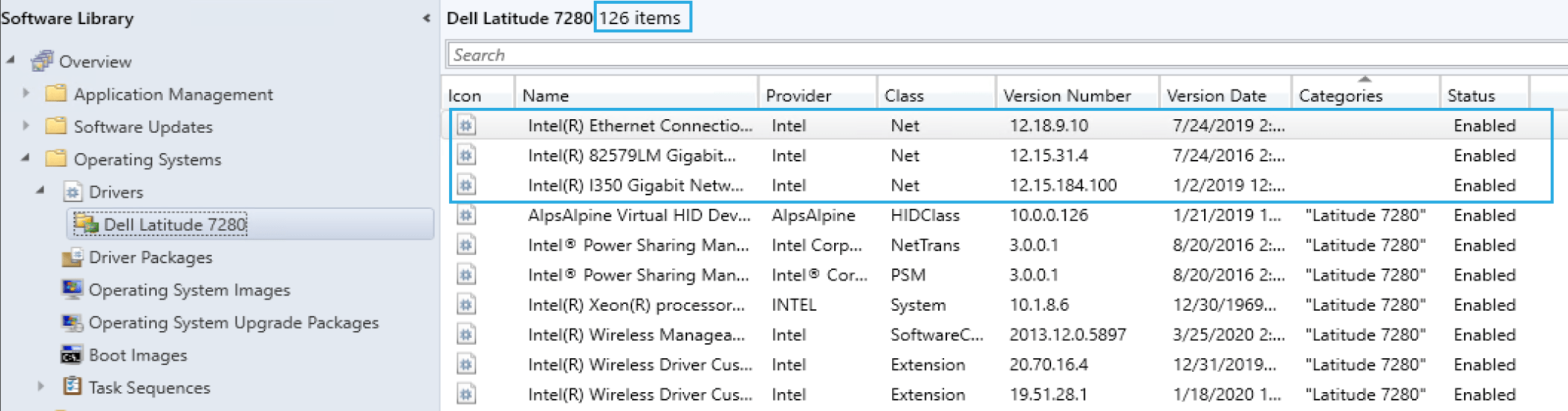 Driver Packages 16