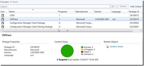 Configuration Manager Deployment Test 2-Content Status Configuration Manager Deployment Test 2-Content Status