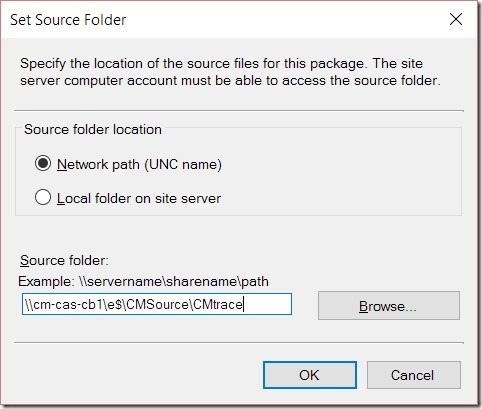 Configuration Manager Deployment Test 2-Set Source Folder Configuration Manager Deployment Test 2-Set Source Folder