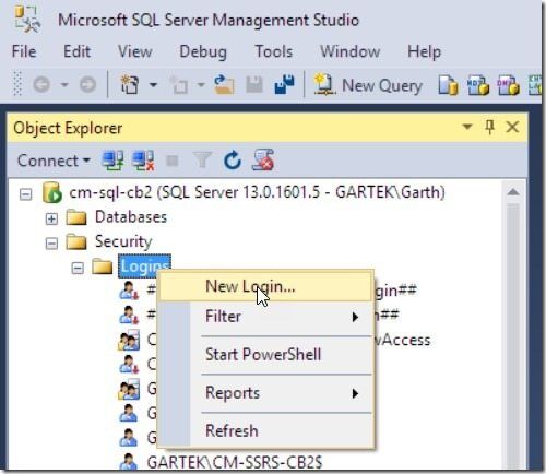 How to Create a SQL Server Computer Account Login-New Login How to Create a SQL Server Computer Account Login-New Login