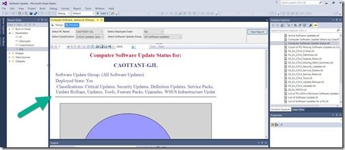 How to Insert a Report Description into a ConfigMgr Report-Green Arrow