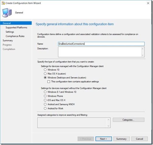 Configuration Item - Name