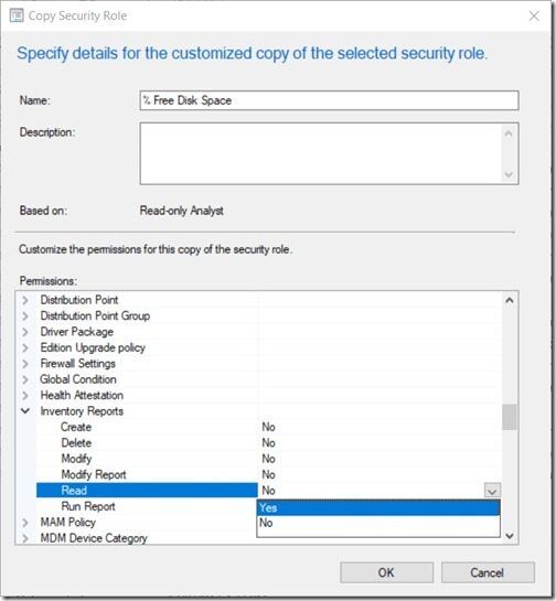 Grant Permission to a Single SCCM SSRS Report - Yes