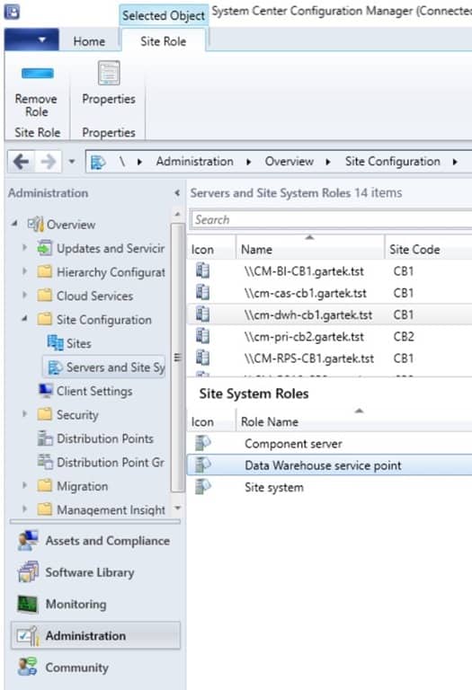 Add Tables to the ConfigMgr Data Warehouse - Administration Workspace Add Tables to the ConfigMgr Data Warehouse - Administration Workspace