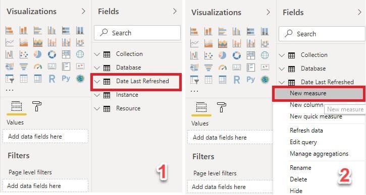 Add the Last Refreshed Date and Time - New Measure Add the Last Refreshed Date and Time - New Measure