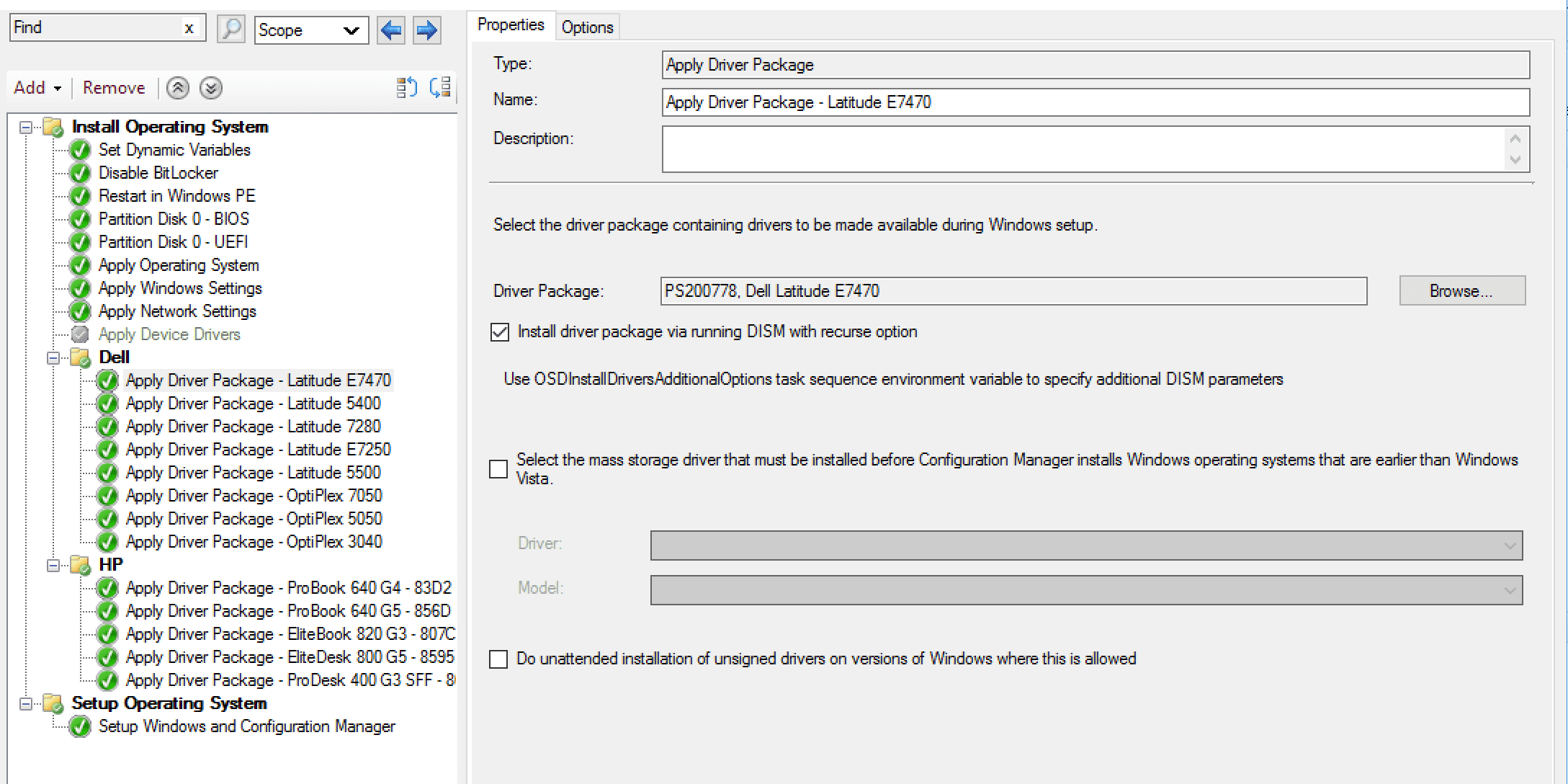 Apply Drivers Package 01