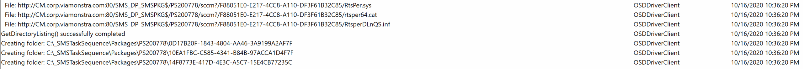 Apply Drivers Package 05