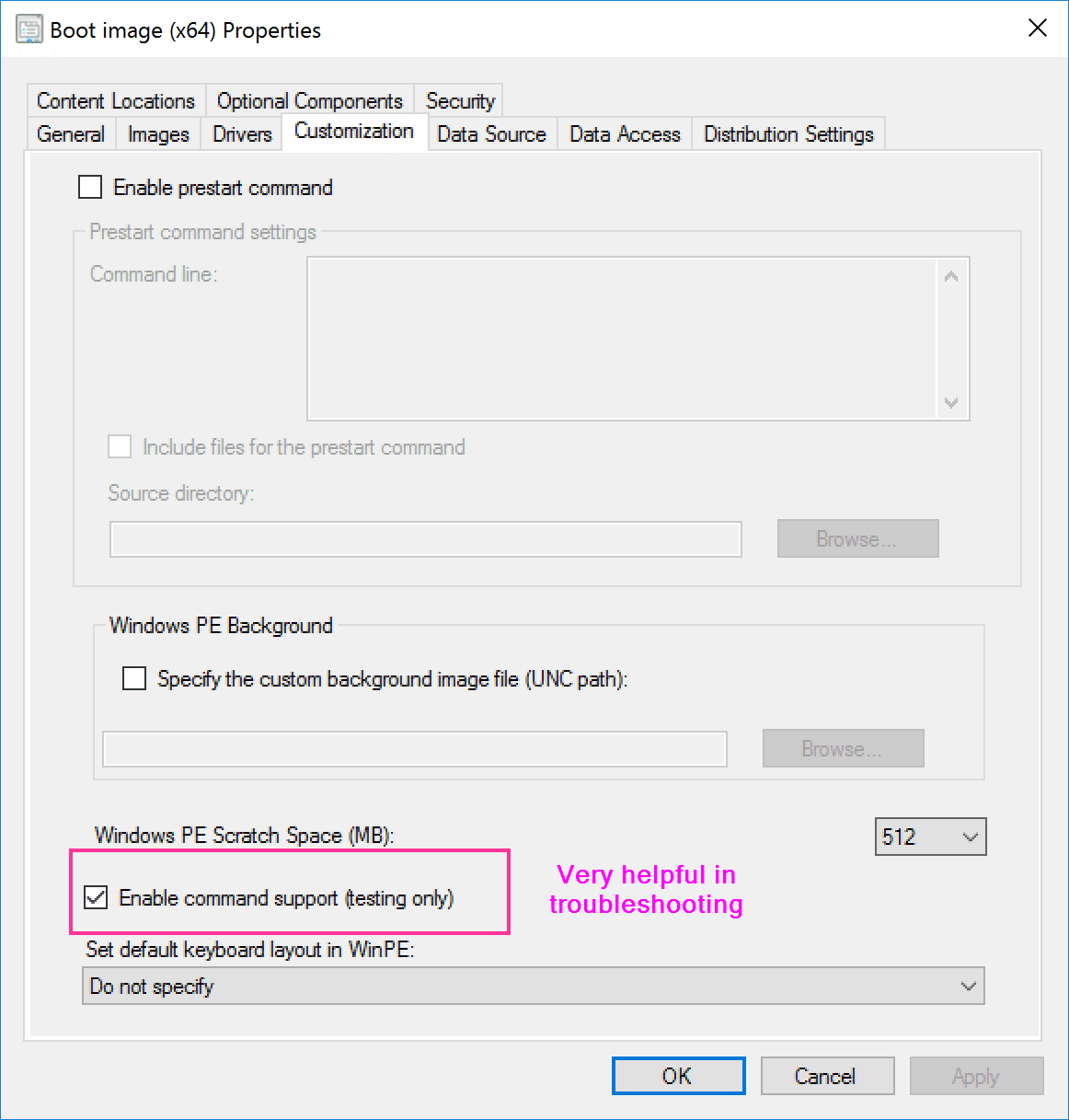 Run Modify Boot Image 11