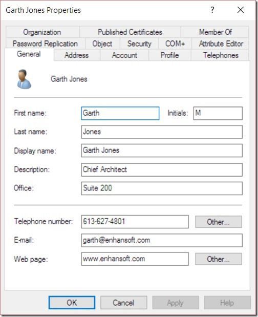 Adding Office Location Details to a Report