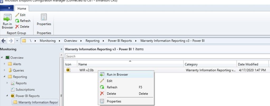 Power BI Report Server as a ConfigMgr Reporting Services Point - Console Test-Power BI-Run in Browser Power BI Report Server as a ConfigMgr Reporting Services Point - Console Test-Power BI-Run in Browser