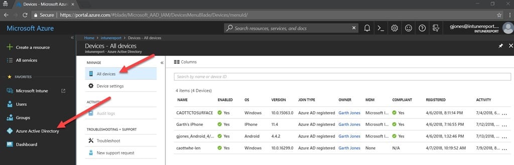 Remove Intune - AAD - All Devices Remove Intune - AAD - All Devices