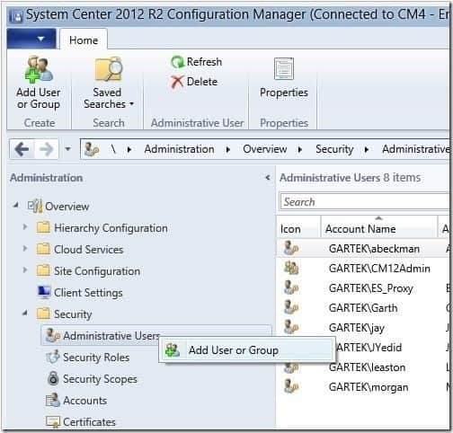 SCCM Report Reader AD Security Group - Add User or Group SCCM Report Reader AD Security Group - Add User or Group