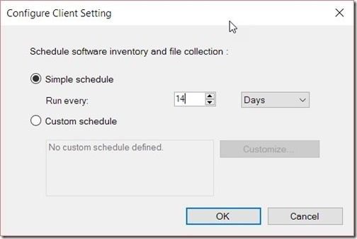SCCM Software Inventory - Configure Client Setting SCCM Software Inventory - Configure Client Setting