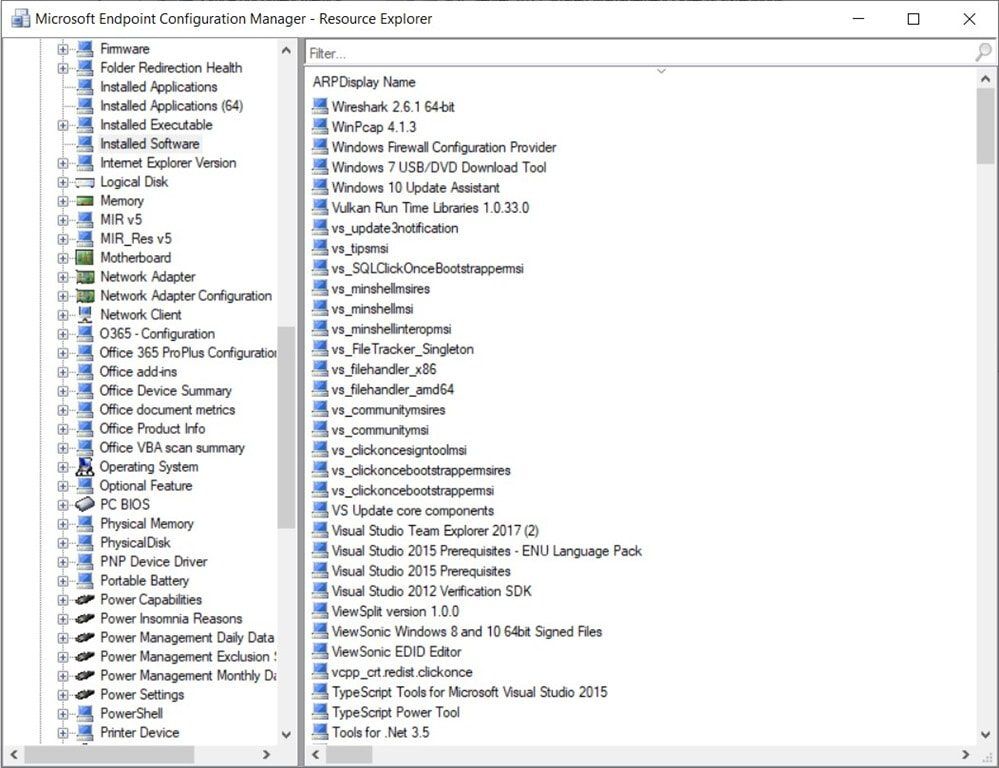 User Installed Software - AI User Installed Software - AI