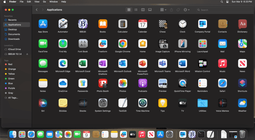 Deploy DMG Applications - Applications After