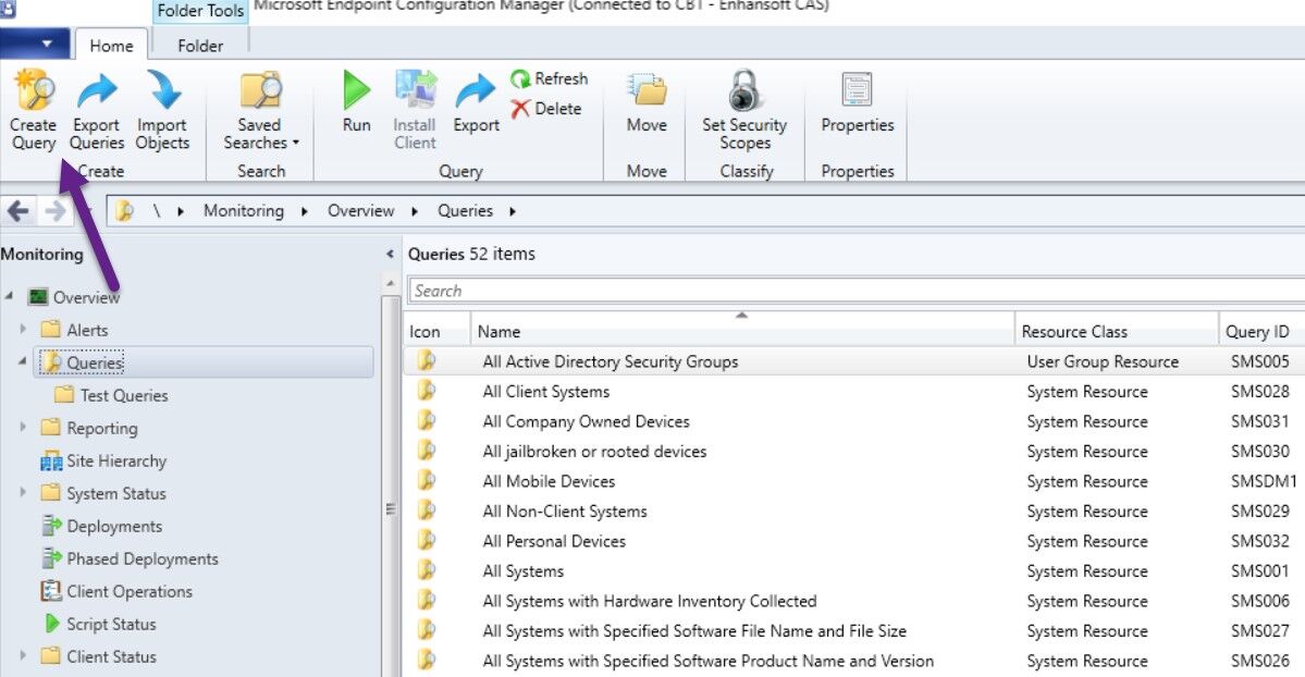 How to Create a Prompted WQL Query