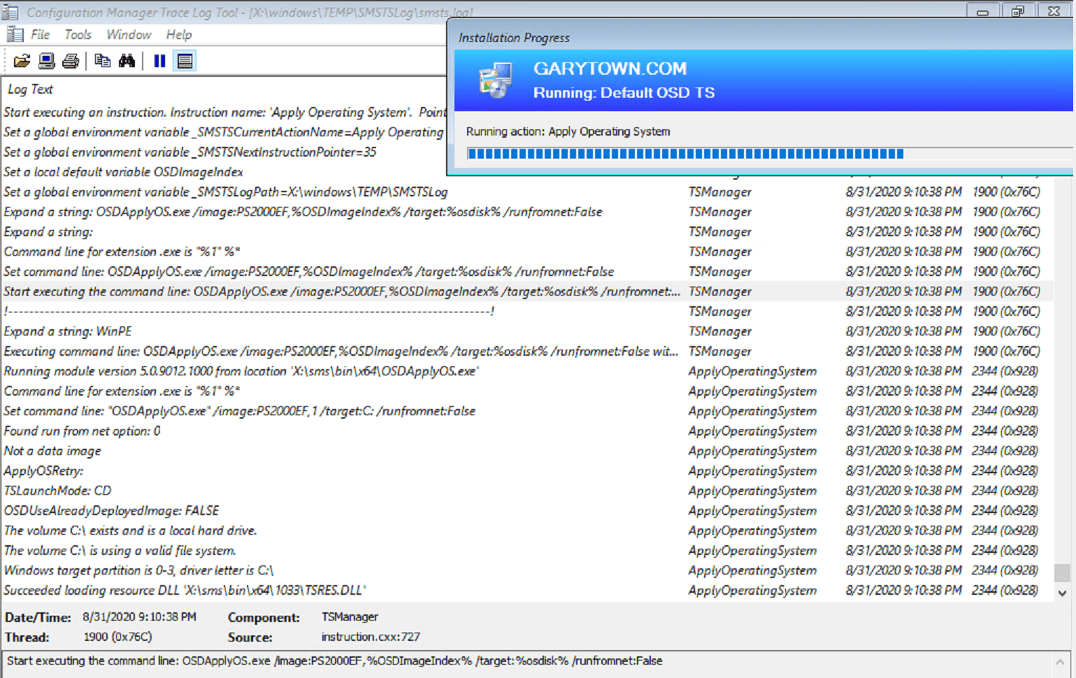 Apply OS Image 5