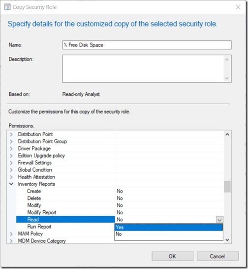 Grant Permission to a Single SCCM SSRS Report - Yes