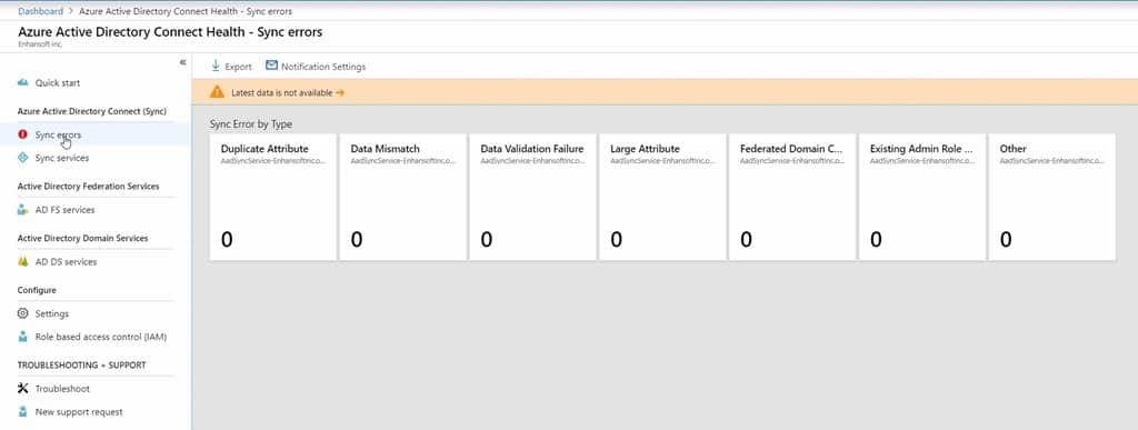 Moving DNS Servers - Sync Errors